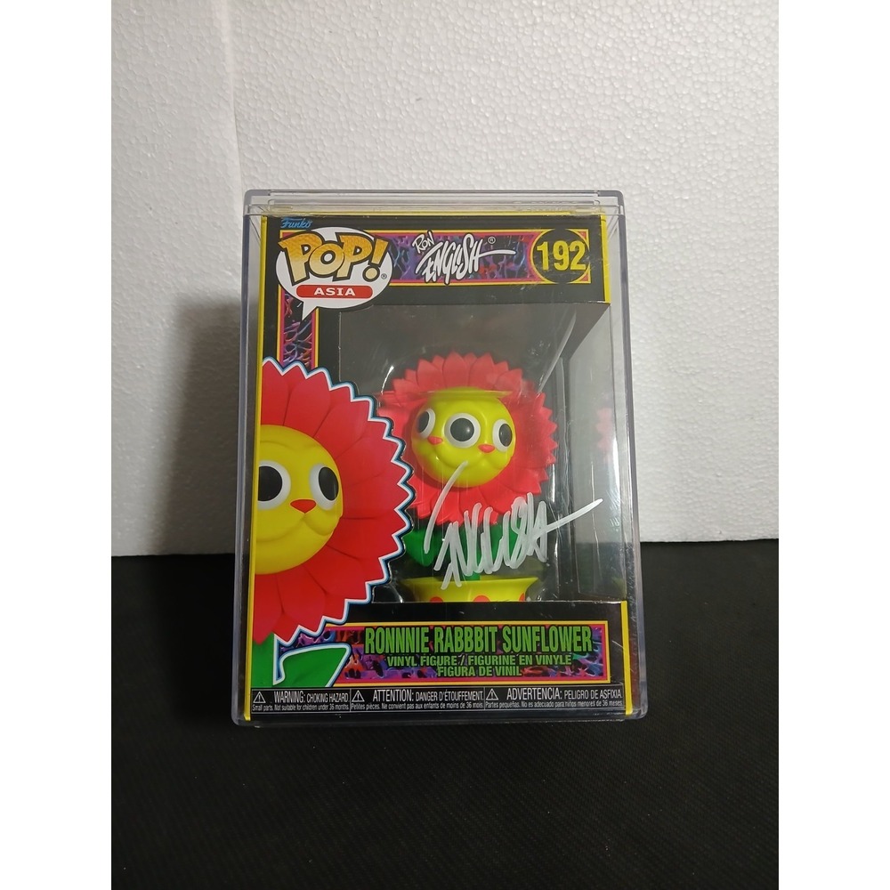 Funko Pop!‎ Ron English Signed - Ronnie Rabbit Sunflower - #192